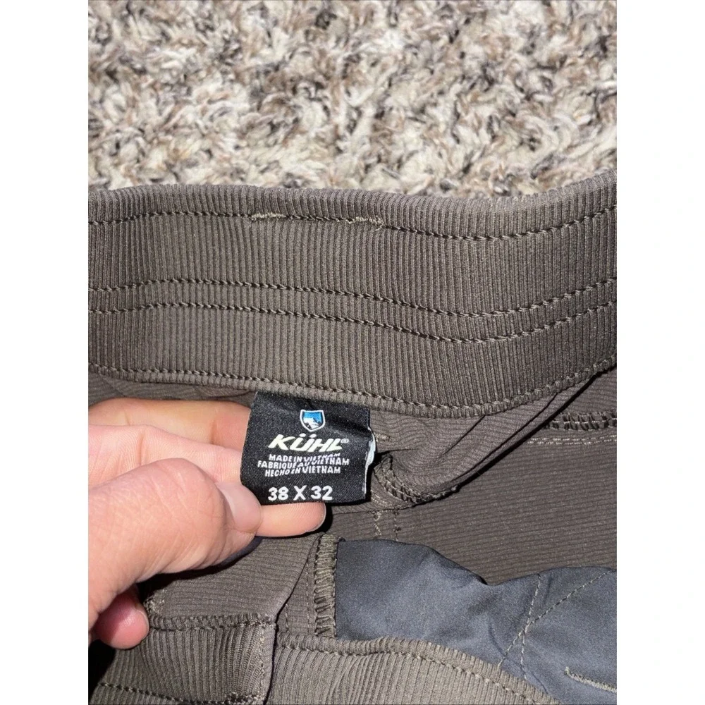Kuhl Deceptr Pants Men 34x30 Brown Lightweight Outdoor Hiking Performance Pant